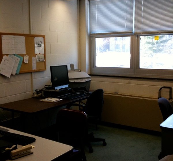 Phoebe's desk
